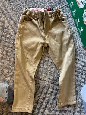 Lucky brand toddler Kids Tan Stretch Twill Pants